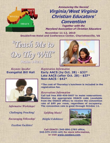 2010 Convention Flyer